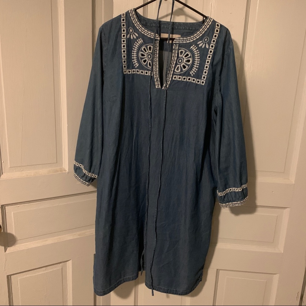 LOFT Chambray dress **5/$50 10/$80 ENTIRE CLOSET!!**